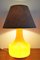Lámpara de mesa en naranja, años 70, Imagen 3