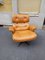 Brown Armchair by Charles & Ray Eames, 1960s, Image 1