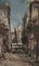 Bruno Martini, Ruelle de Venise, Oil on Canvas, Framed 2