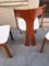 Dining Chairs in Boucle by Carlo Scarpa for Cassina, 1970s, Set of 3 5