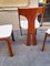 Dining Chairs in Boucle by Carlo Scarpa for Cassina, 1970s, Set of 3 3