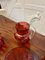 Antique Victorian Cranberry Glass Items, 1880, Set of 7 7