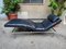 Chaise Longue in Black Leather by Assmann and Klene for Ipesign, 2000s 1