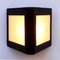 Double-Sided Triangular Wall Light, 1950s 2