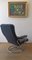 Scandinavian Leather Chairs, 1970s, Set of 2, Image 4
