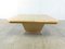 Vintage Travertine Hidden Bar Coffee Table, 1970s 1