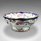 Vintage English Decorative Serving Fruit Bowl in Ceramic, 1970s 5