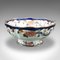 Vintage English Decorative Serving Fruit Bowl in Ceramic, 1970s, Image 2