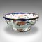 Vintage English Decorative Serving Fruit Bowl in Ceramic, 1970s 4