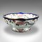 Vintage English Decorative Serving Fruit Bowl in Ceramic, 1970s 3