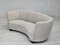 Vintage Danish Three-Seater Banana Sofa, 1960s, Image 18