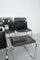 S33 Dining Chairs in Black Leather from Thonet, Set of 8, Image 11