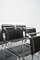S33 Dining Chairs in Black Leather from Thonet, Set of 8 8
