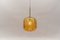 Yellow Murano Glass Ball Pendant Lamp from Doria Leuchten, 1960s, Image 4