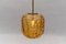 Yellow Murano Glass Ball Pendant Lamp from Doria Leuchten, 1960s 7