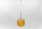 Yellow Murano Glass Ball Pendant Lamp from Doria Leuchten, 1960s, Image 1