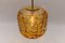 Yellow Murano Glass Ball Pendant Lamp from Doria Leuchten, 1960s, Image 8