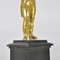 Escultura de bronce dorado de Napoleón Bonaparte de pie, siglo XIX, Imagen 8