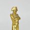 Skulptur aus vergoldeter Bronze von Napoleon Bonaparte, 19. Jh. 2