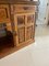 Credenza vittoriana in quercia con specchio di James Schoolbred, fine XIX secolo, Immagine 13