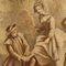 Paesaggio con scena romantica, 1880, Olio su tela, con cornice, Immagine 9