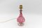 Mid-Century Modern Murano Glass Table Lamp in Pink Murano Glass, Italy, 1960s 2