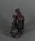 Bronze Two Lost Wax Lionesses Sculpture by Fratin Representing 3