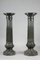 Large Fluted Green Marble Columns, 1880, Set of 2 2