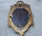 Bronze Coloured Wall Mirror with Boudoir Decoration, Image 9