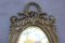 Bronze Coloured Wall Mirror with Boudoir Decoration 6