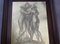 Vintage The Three Graces Drypoint Etching on Metal Plate, Framed, Image 6