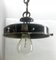 Pendant Lamp with Opaline Shade and Chrome Fittings from Phillips, 1930s, Image 3