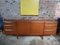 Vintage Teak & Brass Sideboard attributed to Tom Robertson for McIntosh, 1960s 1