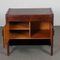 Sideboard aus Holz & Opalglas, 1970er 4