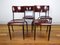 Metal & Bakelite Chairs by René Herbst, 1940s, Set of 4 1