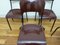 Metal & Bakelite Chairs by René Herbst, 1940s, Set of 4, Image 4