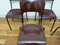 Stühle aus Metall & Bakelit von René Herbst, 1940er, 4er Set 4
