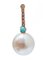 Tennis-Ohrringe aus 14 Karat Roségold mit weißen Perlen und Diamanten 2