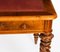 Antique Victorian Walnut Writing Table from Hindley & Sons, 1800s, Image 8