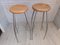 Tabourets de Bar Mid-Century, Italie, Set de 2 1