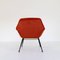 Vintage Armchair in Red, 1950s, Image 6