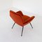 Vintage Armchair in Red, 1950s, Image 7