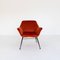 Fauteuil Vintage Rouge, 1950s 2