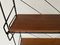 Italian Wire Structured Self-Standing Shelf Unit with 3 Shelves and 1 Magazine Rack, Italy, 1960s, Image 6