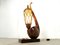 Lampada da tavolo Pipe Mid-Century attribuita ad Aldo Tura, anni '60, Immagine 9