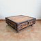 Industrial Trunk Coffe Table on Wheels, 1900s 1