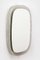 Vintage Oval Illuminated Wall Mirror in Acrylic Glass by Egon Hillebrand, Germany, 1960s, Image 1