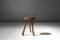 Rustic Wooden Stool, 19th Century, Image 1
