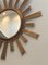 Gilded Brass Sun Mirror, 1960s, Image 4