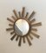 Gilded Brass Sun Mirror, 1960s 1